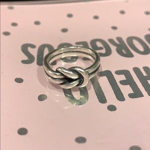 James Avery lover’s knot ring